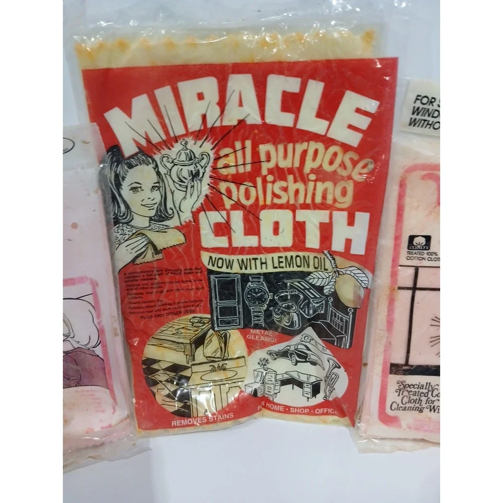 Vintage Cleaning Cloth And Grand‎ Union 10